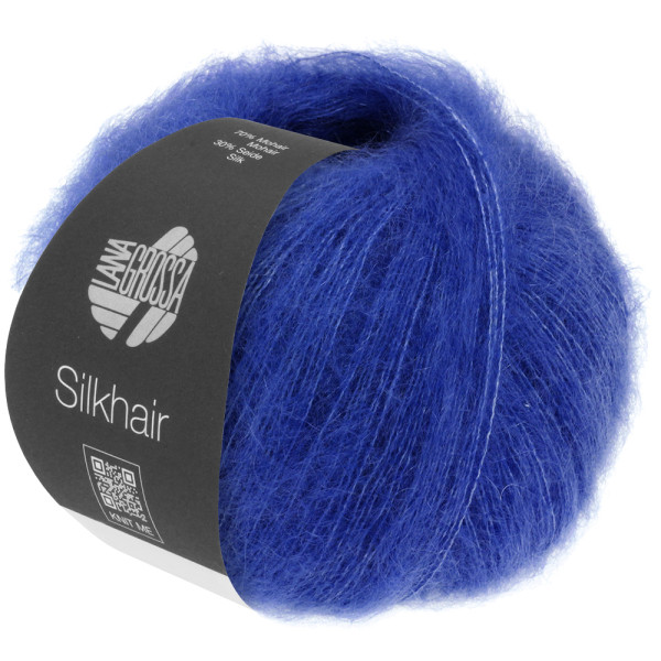 Lana Grossa Silkhair 205 Tintenblau 25g