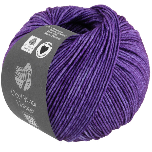 Lana Grossa Cool Wool Vintage 7372 Lila 50g