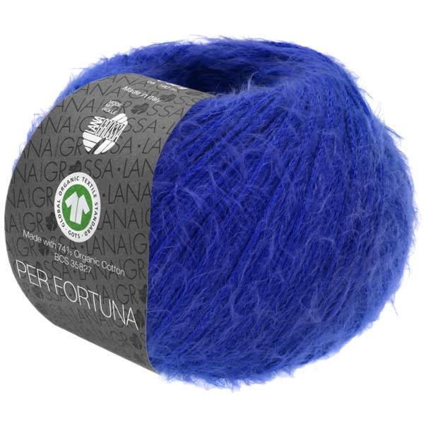 Lana Grossa Per Fortuna 051 Königsblau 50g