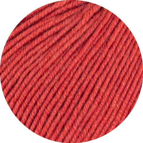 Lana Grossa Cool Wool 2000 Melange 1428 Rot meliert 50g