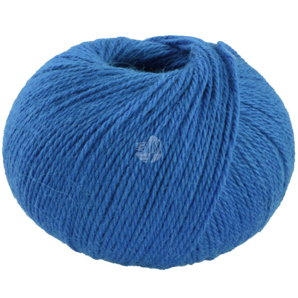 Lana Grossa Natural Lama Fine 121 Blau 50g