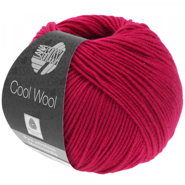 Lana Grossa Cool Wool 2000 2067 Purpurrot 50g