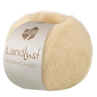 Lana Grossa Landlust Kidmohair 002 Eierschale 25g Lana Grossa Landlust Kidmohair 002 Eierschale 25g