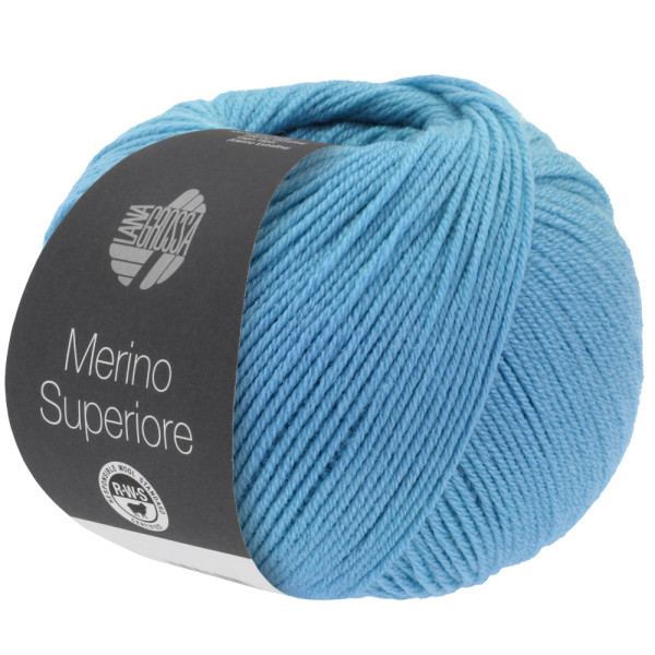 Lana Grossa Merino Superiore 047 Himmelblau