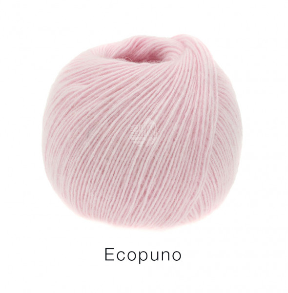 Lana Grossa Ecopuno 048 Rosa 50g