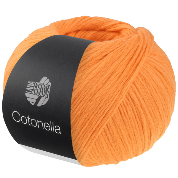 Lana Grossa Cotonella Uni 203 Mandarin 50g