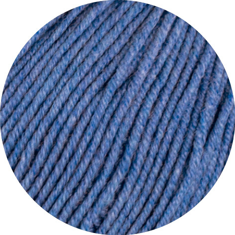 Lana Grossa Cool Wool 2000 Melange 1427 Blau meliert 50g