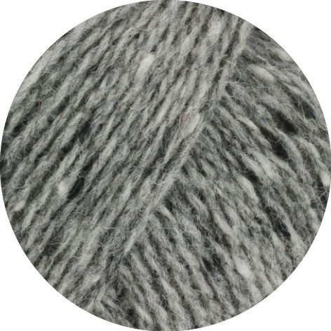 Lana Grossa Landlust Soft Tweed 180 104 Grau meliert 50g