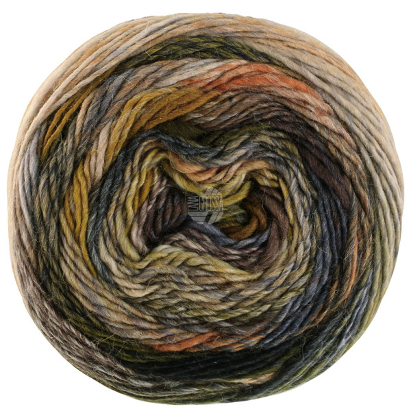 Colorissimo 215 | Orangebraun/Silber-/Hellgrau/Hellbeige/Blau-/ Stahlgrau/Moos-/Waldgrün