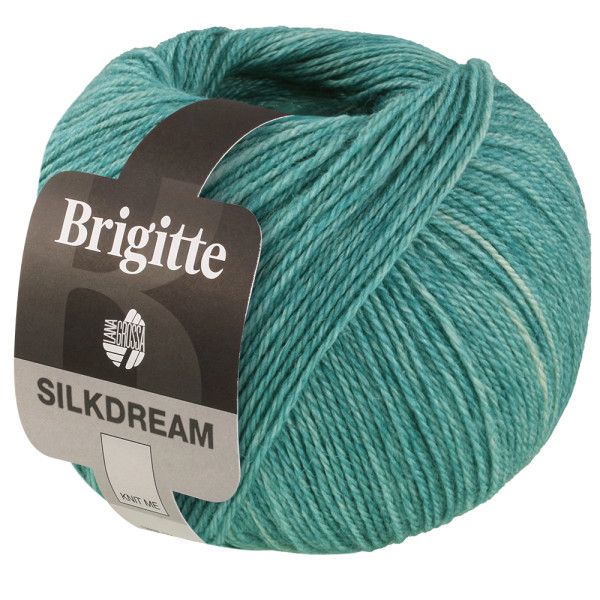 Lana Grossa Brigitte Silkdream 014 Türkisgrün 50g