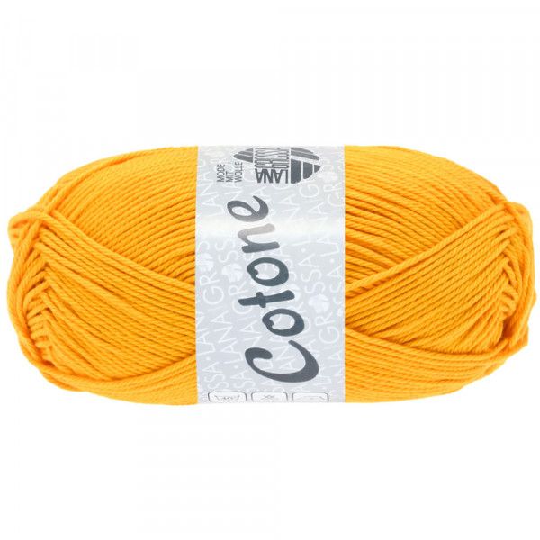 Lana Grossa Cotone 092 Gelborange 50g