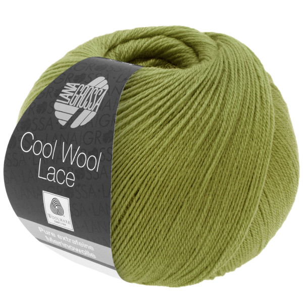 Lana Grossa Cool Wool Lace 038 Oliv 50g