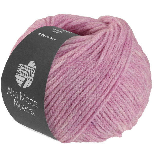 Lana Grossa Am Alpaca 109 Rosa meliert 50g