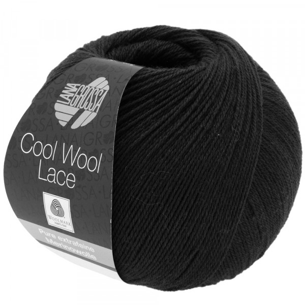 Cool Wool Lace - Schwarz