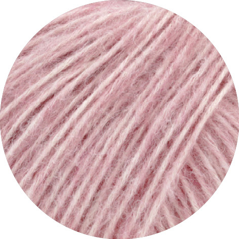 Lana Grossa Natural Alpaca Pelo 015 Rosa merliert 50g