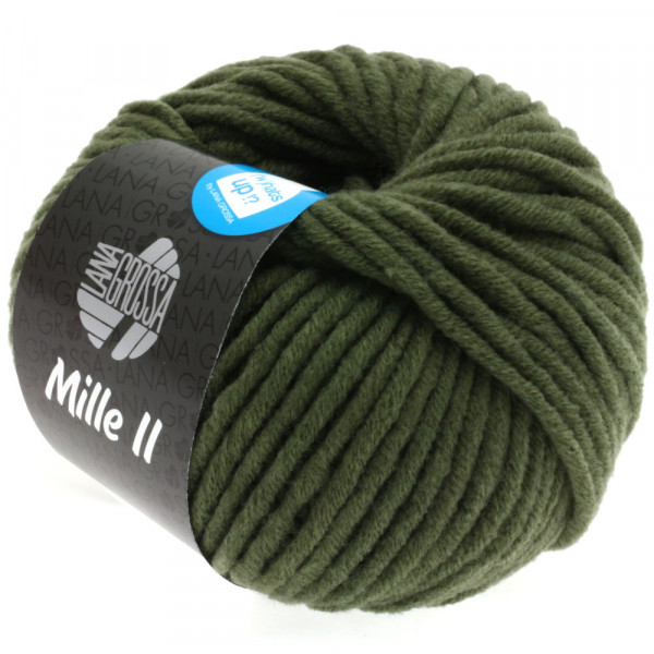 Lana Grossa Mille II 080 Loden 50g