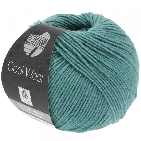 Lana Grossa Cool Wool 2000 2072 helles Seegrün 50g