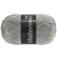 Lana Grossa Meilenweit 100 1103 Grau 100g Lana Grossa Meilenweit 100 1103 Grau 100g