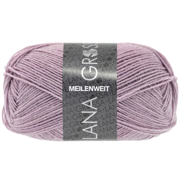 Lana Grossa Meilenweit 50 1403 Mauve 50g