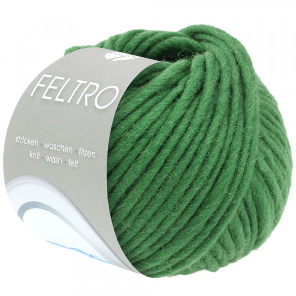 Lana Grossa Feltro 011 Grasgrün 50g