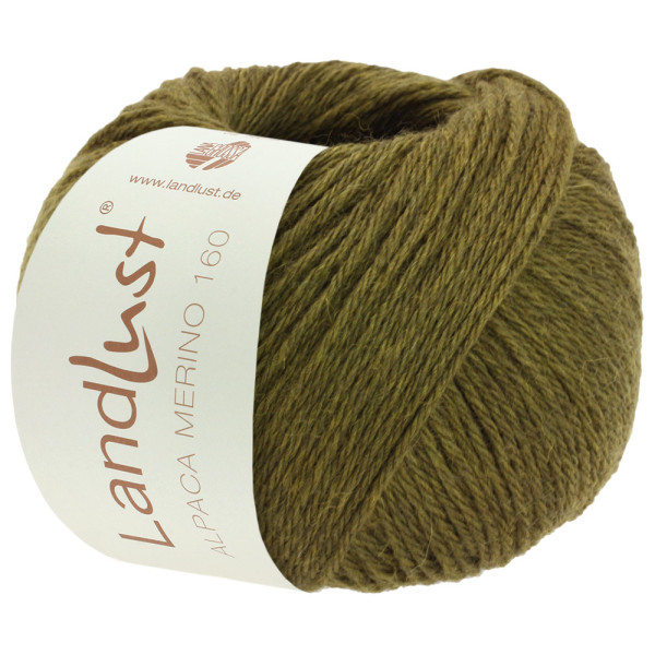 Lana Grossa Landlust Alpaka Merino 160 406 Oliv