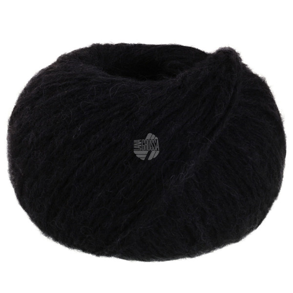 Lana Grossa Nebbia 016 Schwarz 50g