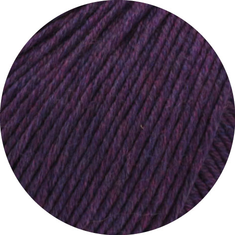 Lana Grossa Cool Wool Big Mélange 1604 Dunkelviolett meliert 50g