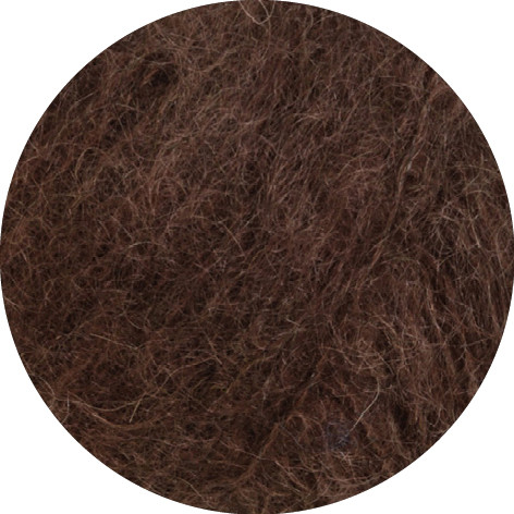 Lana Grossa Mohair Moda 012 Dunkelbraun 50g