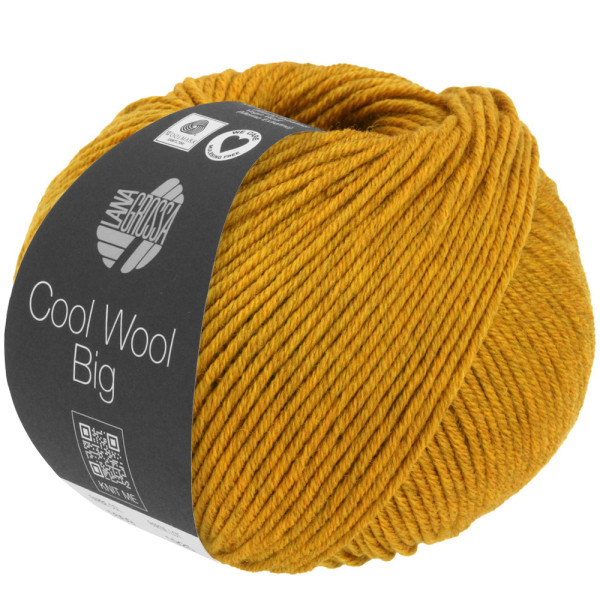 Lana Grossa Cool Wool Big Mélange 1609 Senf meliert 50g