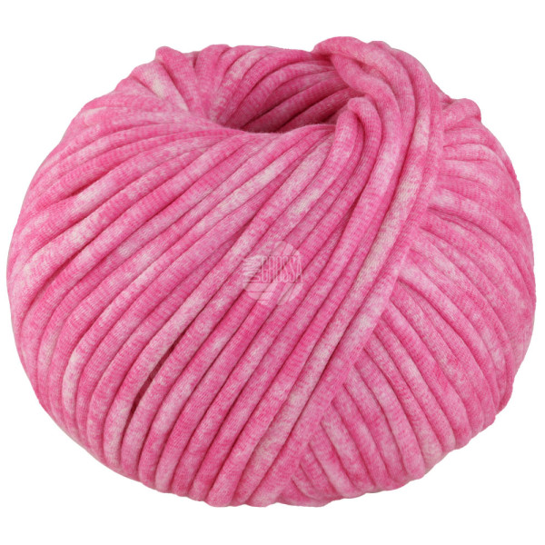 Lana Grossa Gelato Vintage 104 Pink/Weiß 100g