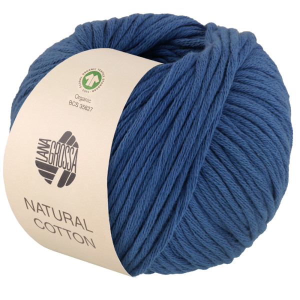 Lana Grossa Natural Cotton Gots 014 Blau