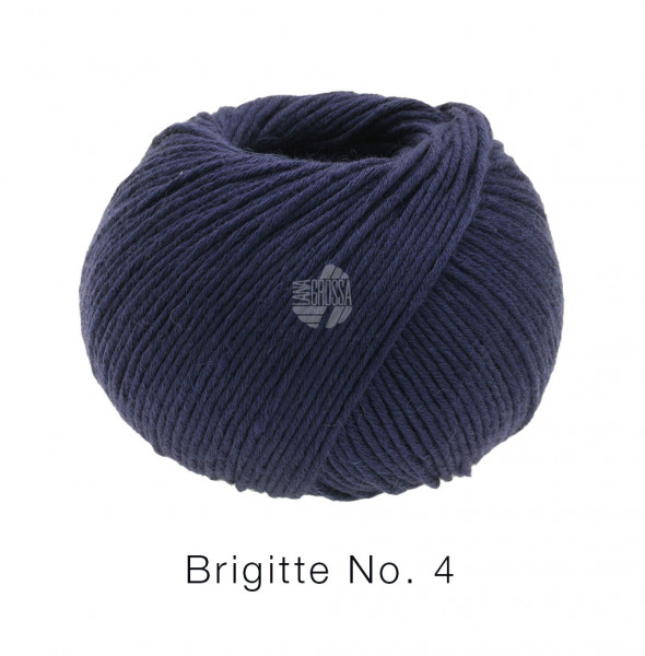 Lana Grossa Brigitte No.4 015 Nachtblau 50g