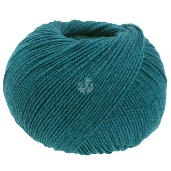 Lana Grossa Merino Superiore 019 Dunkelpetrol 50g