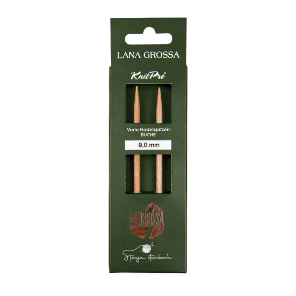 Lana Grossa Nadelspitzen Vario-Holz Buche 9.00mm