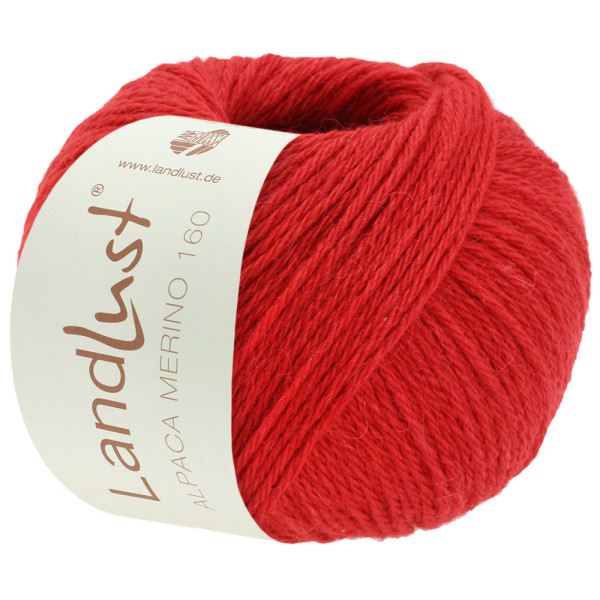 Lana Grossa Landlust Alpaka Merino 160 419 Rot 