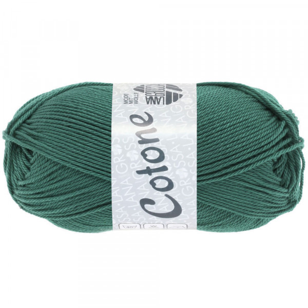 Lana Grossa Cotone 079 Blaugrün 50g