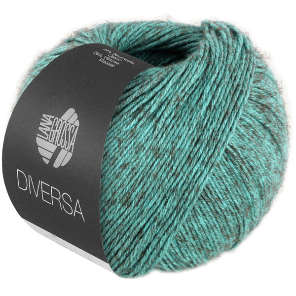 Lana Grossa Diversa 027 Helltürkis 50g