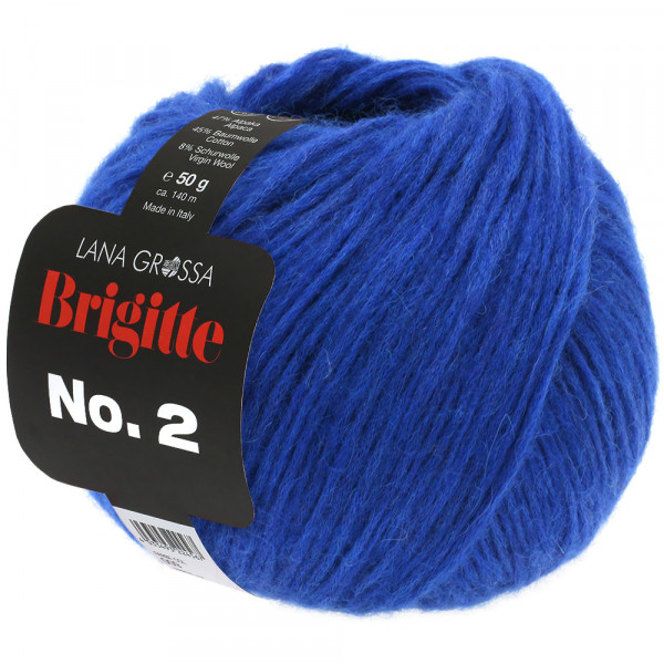 Lana Grossa Brigitte No.2 030 Tintenblau 50g