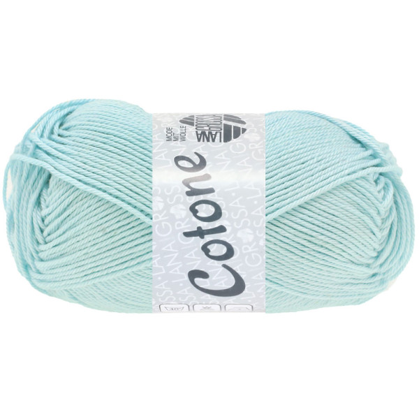 Lana Grossa Cotone 126 Eisblau 50g