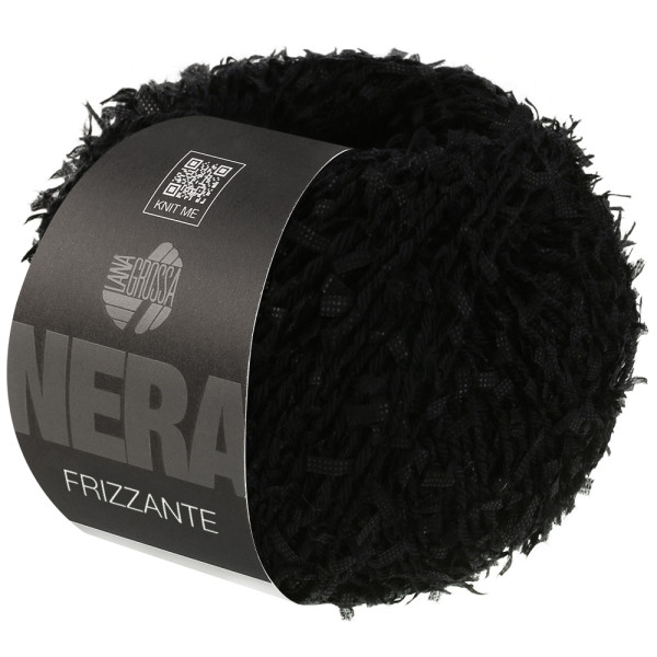 Lana Grossa Frizzante 005 Schwarz 50g