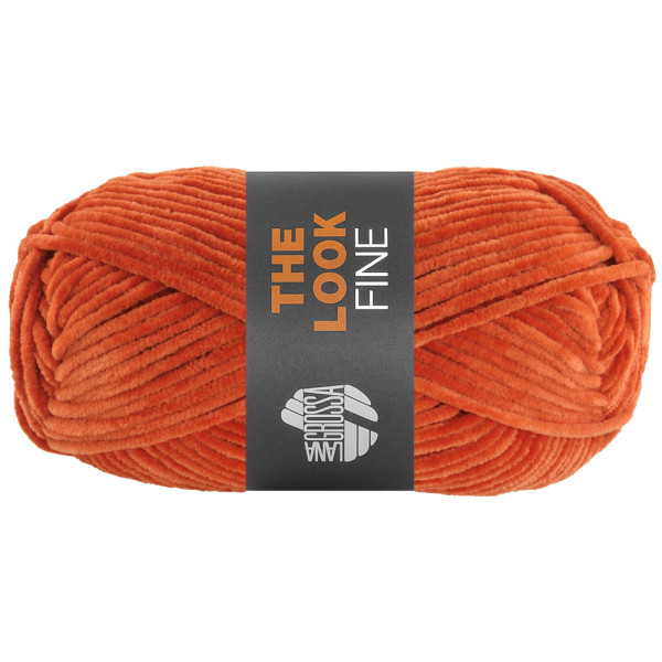 Lana Grossa The Look Fine 105 Braunorange 50g