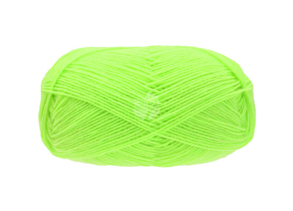 Lana Grossa Meilenweit 50 1393 Neon-Gelbgrün 50g