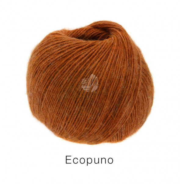 Lana Grossa Ecopuno 049 Zimtbraun 50g