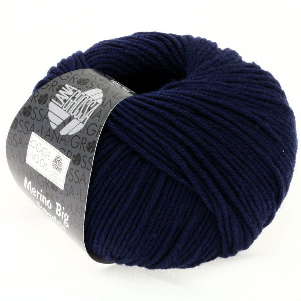 Lana Grossa Cool Wool Big 630 Nachtblau 50g