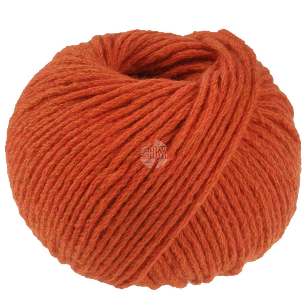 Lana Grossa Cashmere Kiss 125 Kürbisrot