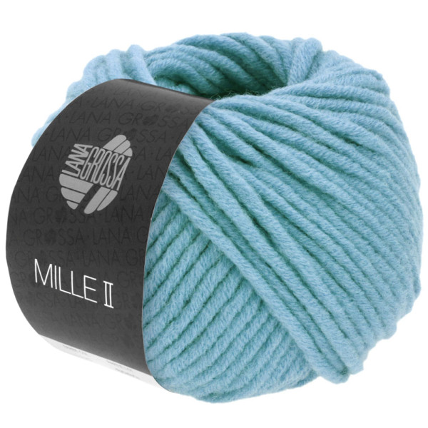 Lana Grossa Mille II 156 Pastellblau 50g