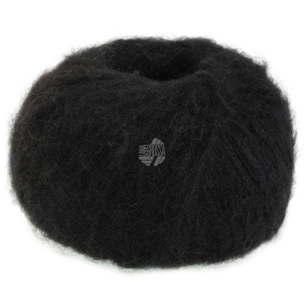 Lana Grossa Alpaca Air Ii 012 Schwarz 50g