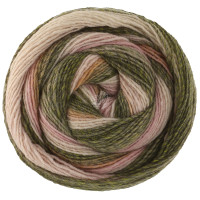 Lana Grossa Gomitolo Fumo 516  Blassgelb/Zartgrau/Zartrosa/Graugrün/Hell-/Dunkeloliv Lana Grossa Gomitolo Fumo 516  Blassgelb/Zartgrau/Zartrosa/Graugrün/Hell-/Dunkeloliv