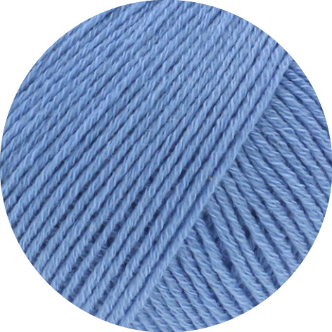 Lana Grossa Cotton Wool 004 Blau 50g
