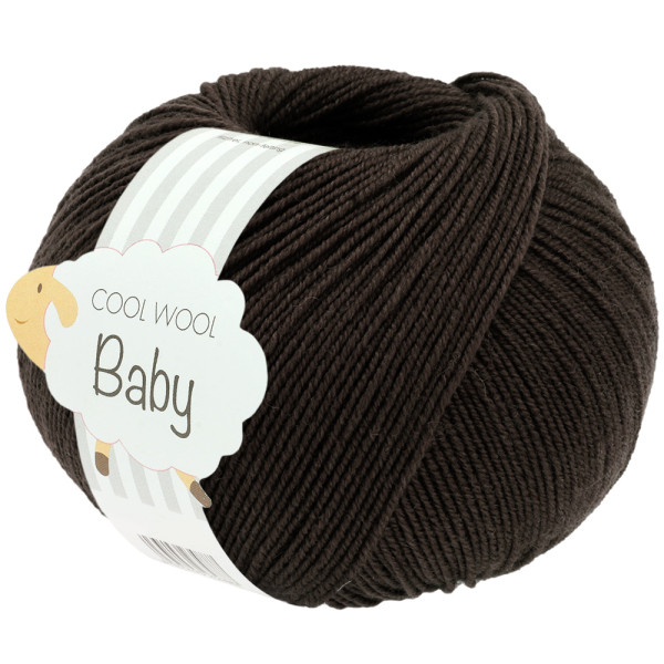 Lana Grossa Cool Wool Baby 339 Graphitgrau 50g